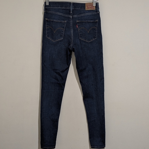 Levi's 720 High Rise Super Skinny Blue Jeans - Picture 11 of 11